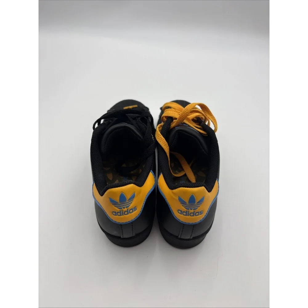 Adidas Originals Superstar UCLA Black Gold Blue Sneakers FZ5892 Mens 5 Y5